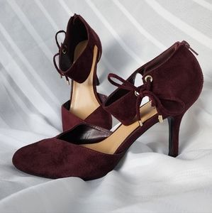 IMPO Brand Burgundy, Women's Size 8 Fashion Heals